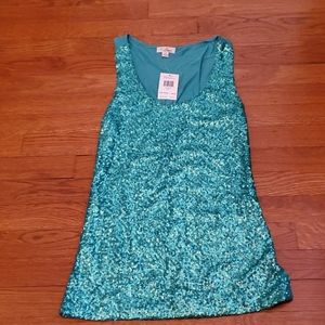 Women's Guess sequin New with tags tank top